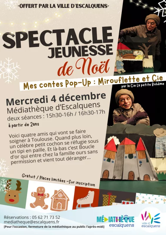 Spectacle Jeunesse de Noël