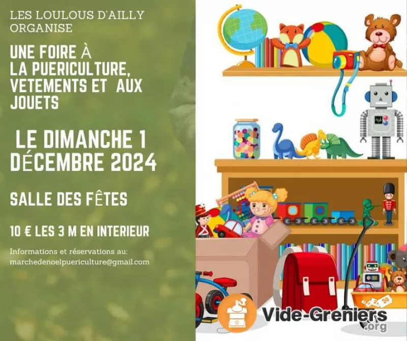 Bourse à la Puériculture, Jouets, Vêtements Enfants