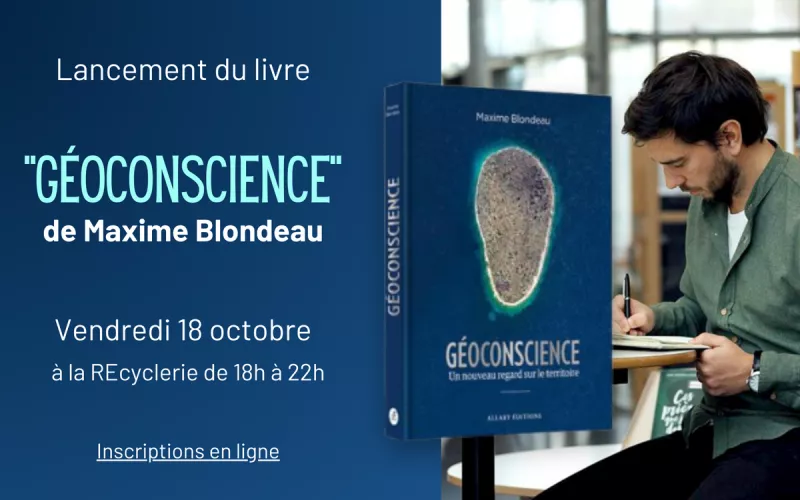 Lancement du Livre «Géoconscience» de Maxime Blondeau