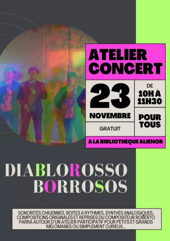 Atelier-Concert Diabolorosso Borrosos