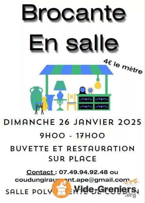 Brocante en Salle Coudun