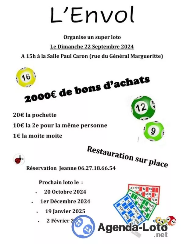 Super Loto 'l'Envol'