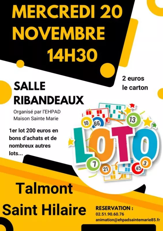 Grand Loto de Sainte Marie