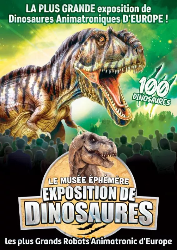 Dinosaures : le Musée Éphémère® à Montbéliard