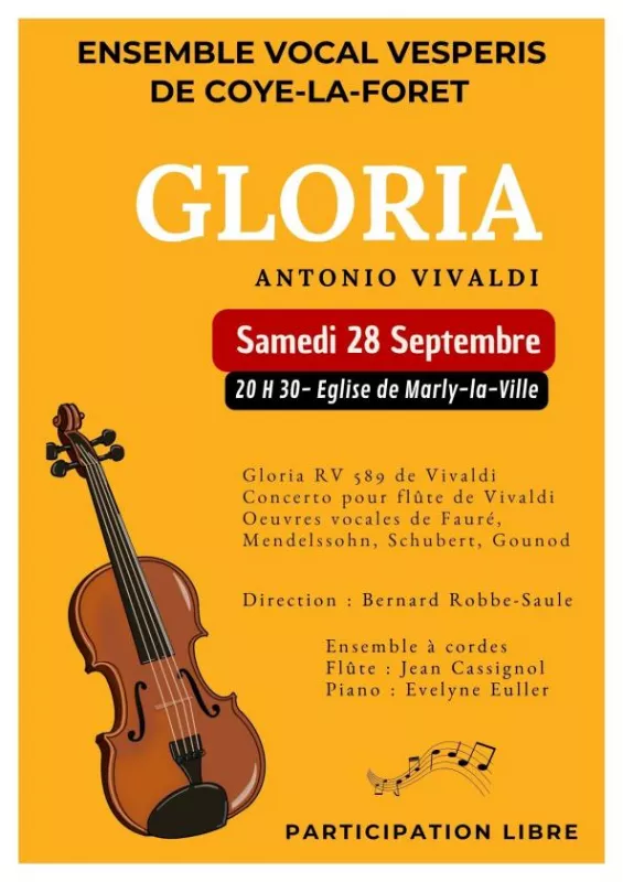 Concert Gloria de Vivaldi