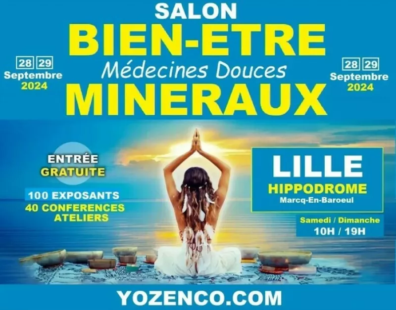 Salon Bien-Être, Médecines Douces et Minéraux à L'hippodrome de Lille