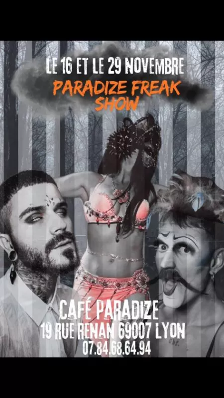 Cabaret Paradize Freak Show Revue D'halloween