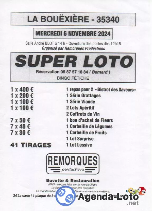 Super Loto Animé par Animloto35(Bernard)