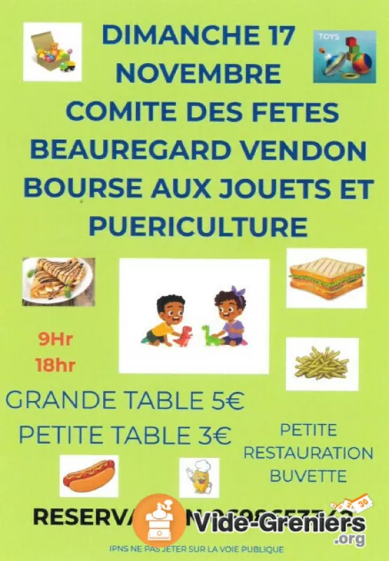 Bourse Aux Jouets et Puériculture