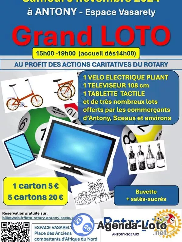 Grand Loto du Rotary Antony-Sceaux