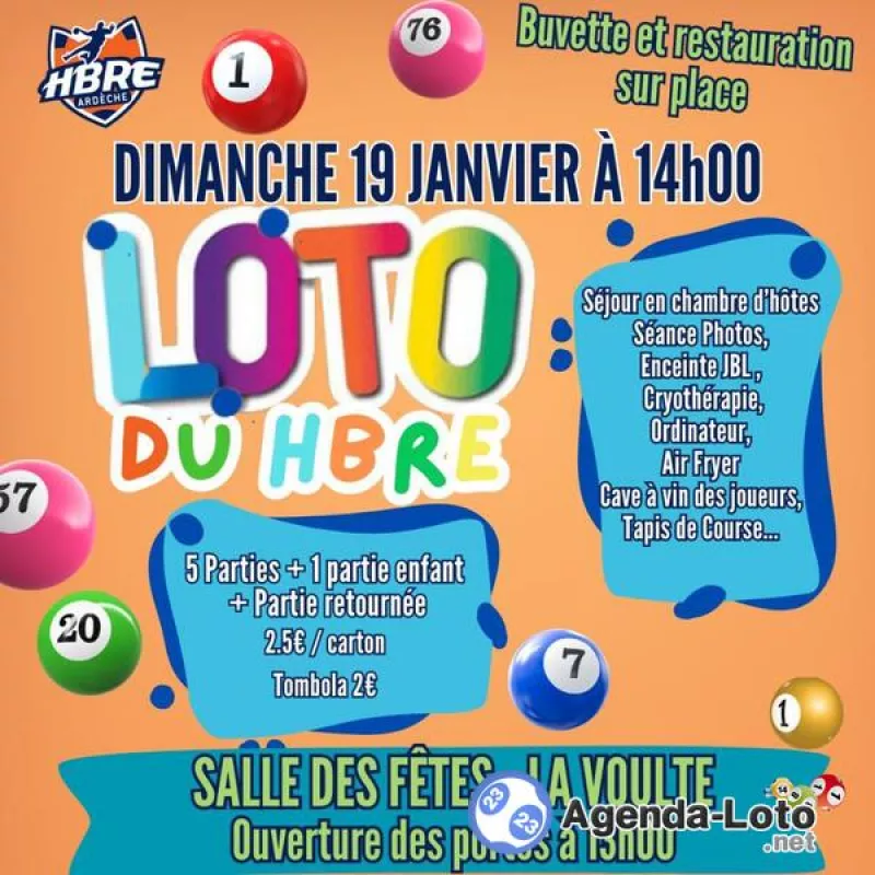 Loto du Handball Rhone Eyrieux