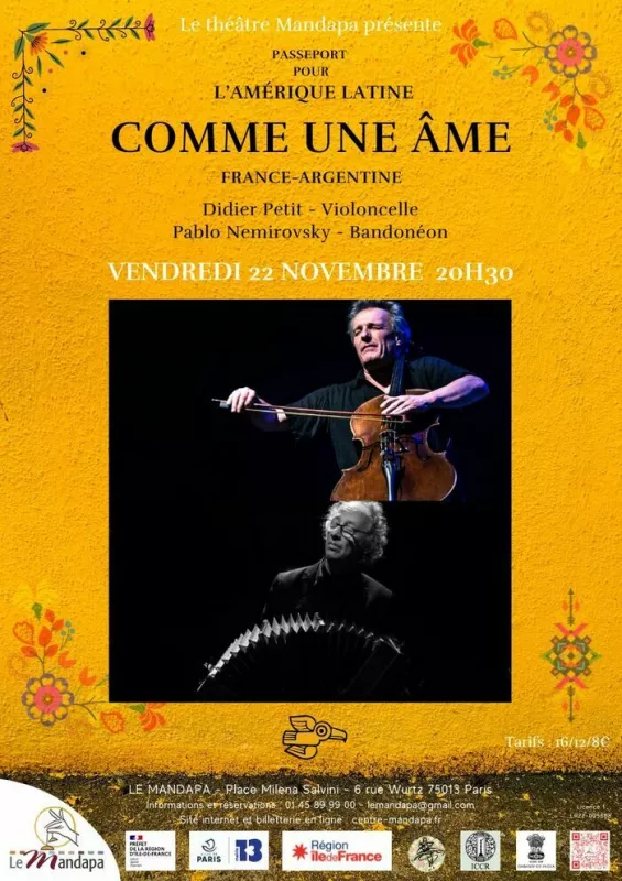 Comme une Âme...musique d'Argentine et d'Ailleurs