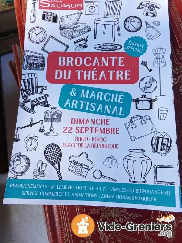 Brocante du Théâtre Saumur