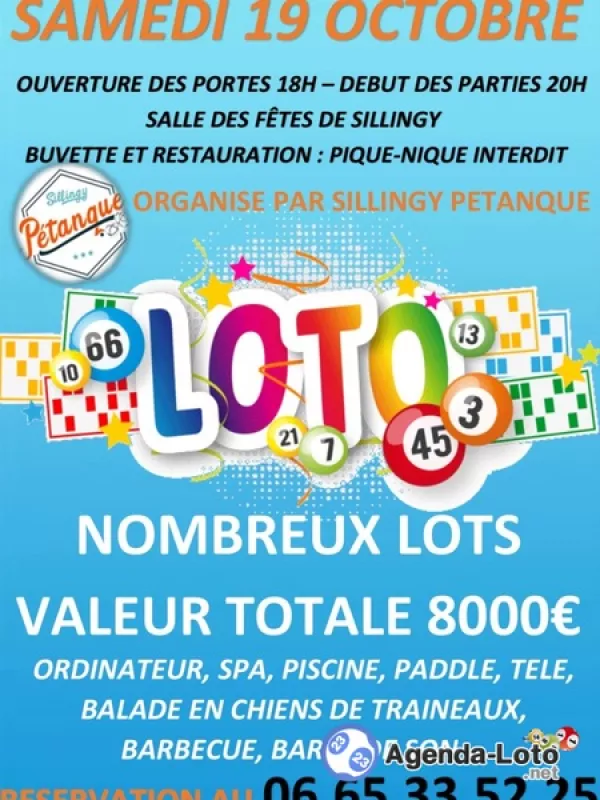 Loto Sillingy Pétanque