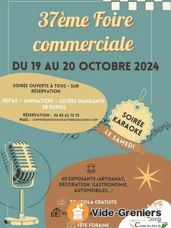 Vide Grenier Attenant a la Foire Commerciale