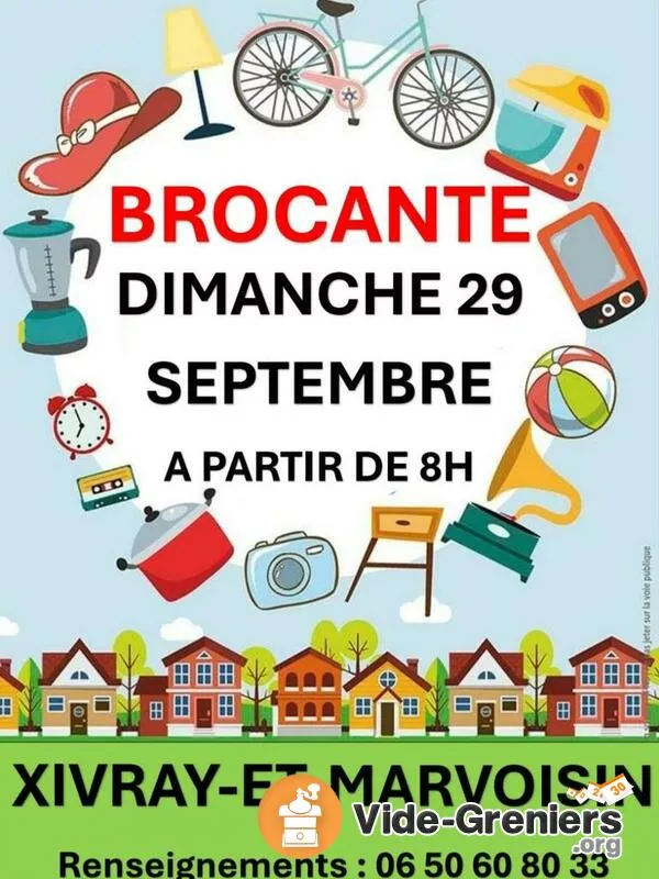 Brocante Xivray-et-Marvoisin