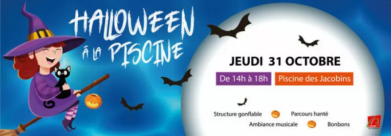 Halloween à la Piscine