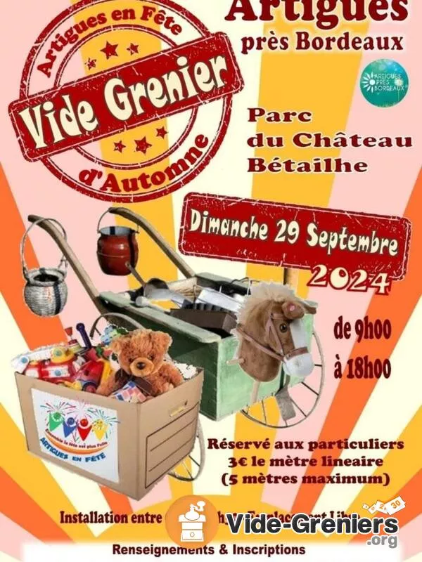 Grand Vide Grenier d'Artigues-Près-Bordeaux