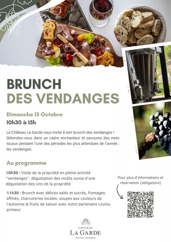 Brunch des Vendanges-Château la Garde