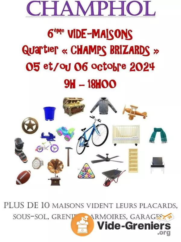 Vide Maisons du Quartier des Champs Brizards