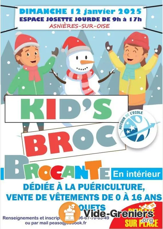 Kid'S Broc Spéciale Hiver