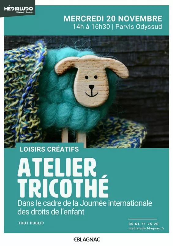 Atelier Tricothé-Mercredi 20 Novembre