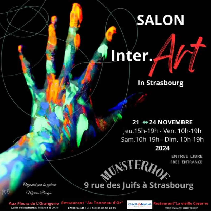 Salon Art Contemporain 'Art Inter. In Strasbourg