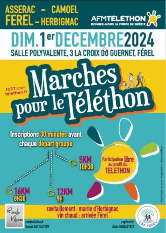 Marches pour le Téléthon