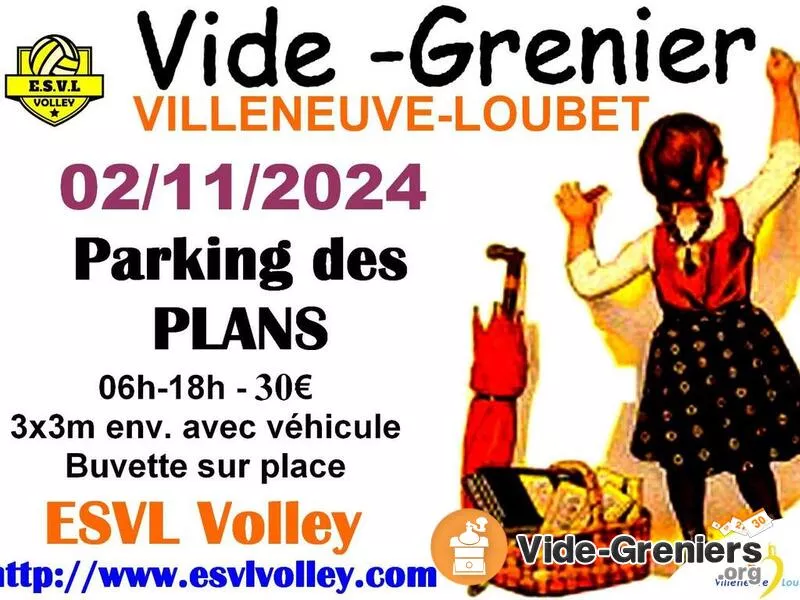 Vide Grenier Esvl Volley