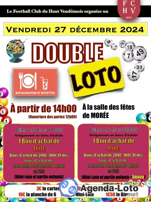 Double Loto du Football Club du Haut Vendômois