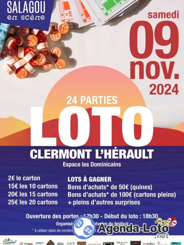 Loto du Festival Salagou en Scène