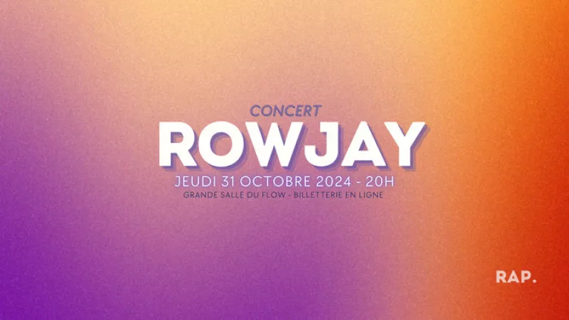 [Concert] Rowjay