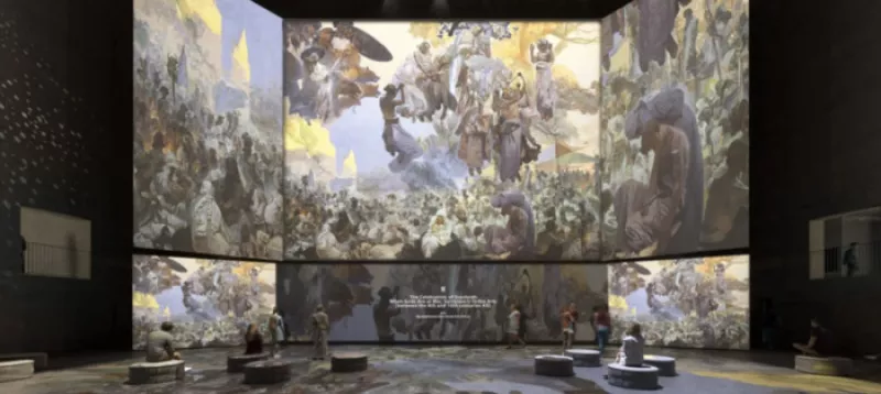 Venez Découvrir l'Exposition Immersive «Eternel Mucha»