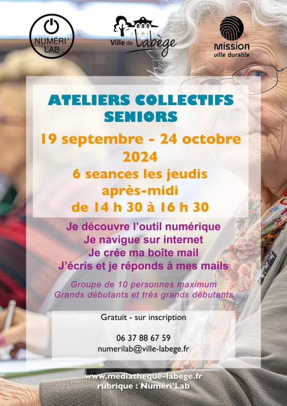 Ateliers Numériques pour les Seniors