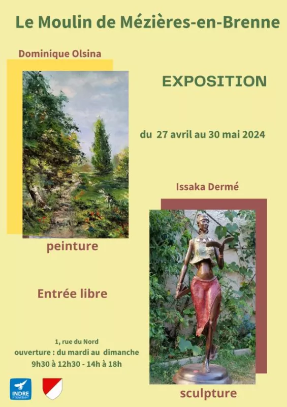 Exposition de Dominique Olsina et Issaka Dermé
