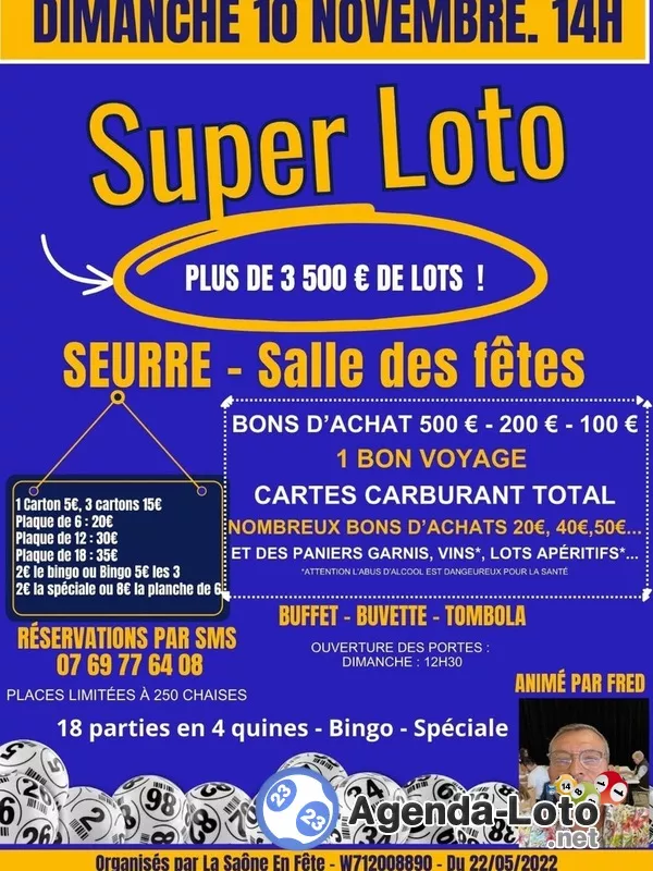 Super Loto Animé par Fred