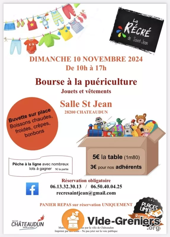 Bourse Aux Jouets, Puéricultures et Vêtements Enfants