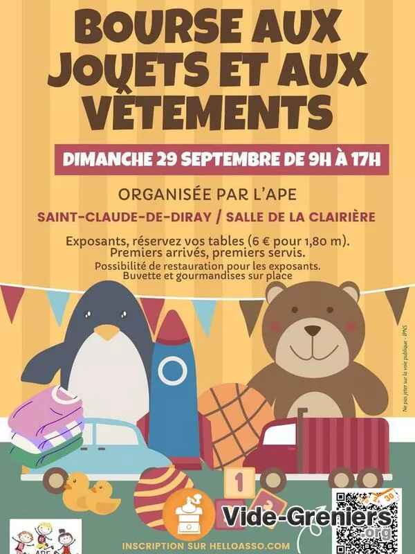 Bourse Aux Jouets Vetements et Puericulture