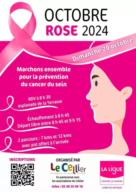 4Ème Édition Marche Cellarienne Octobre Rose