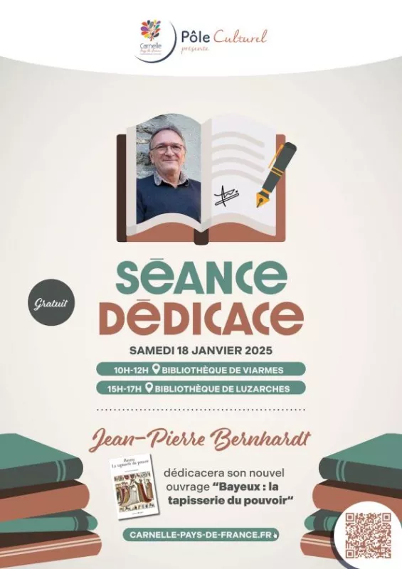 Jean-Pierre Bernhardt Dédicace Son Nouveau Livre