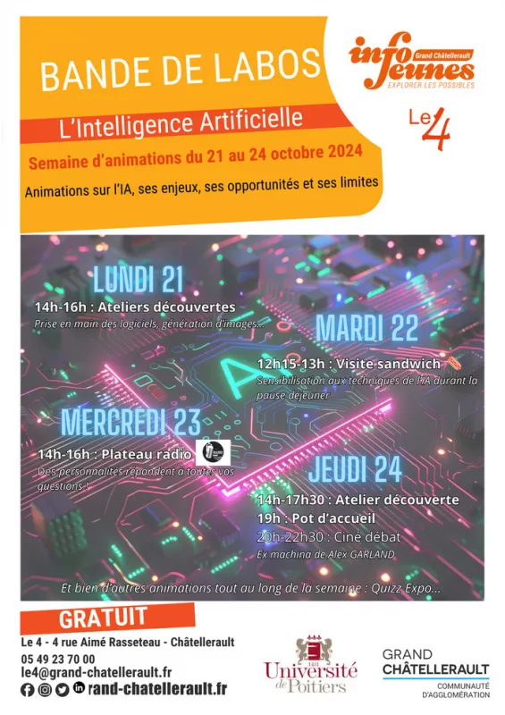 Semaine d'Animations sur l'Intelligence Artificielle