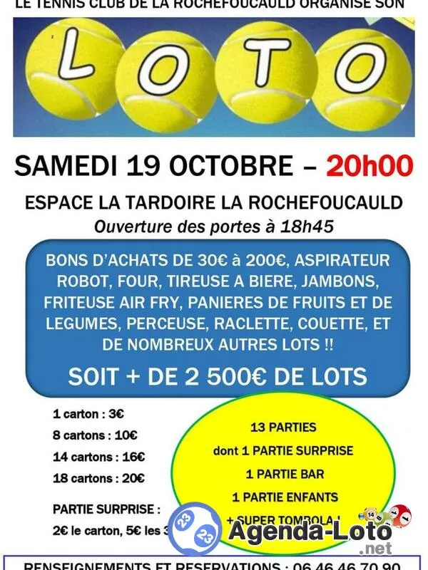 Loto du Club de Tennis