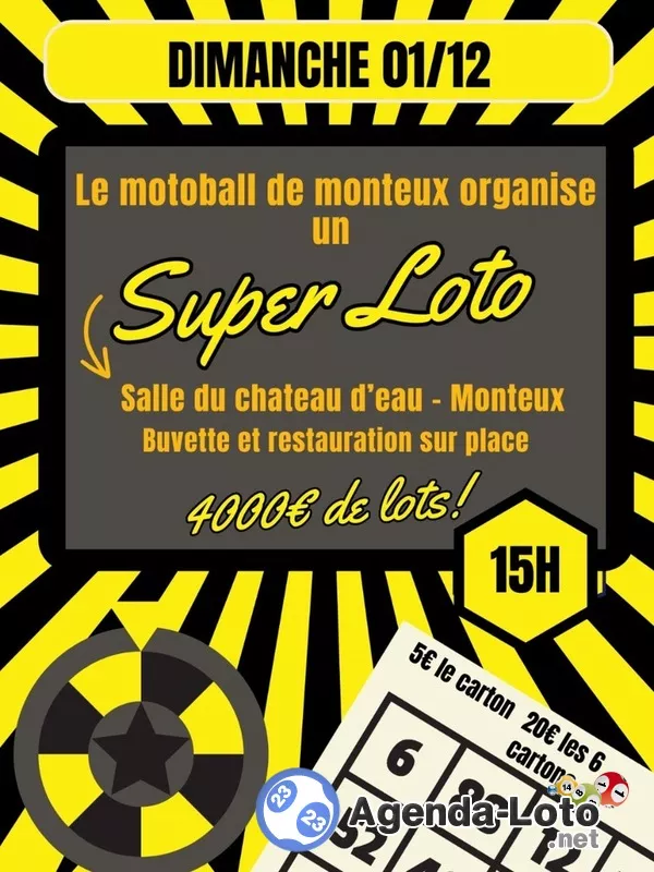 Super Loto du Motoball de Monteux