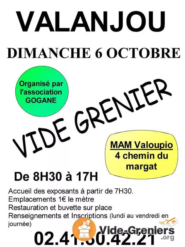 Vide Grenier à Valanjou