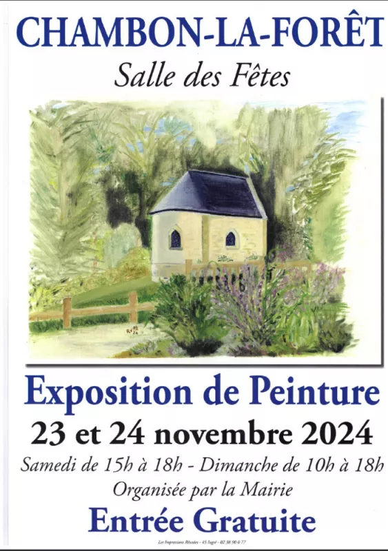 Exposition de Peintures à Chambon-la-Forêt