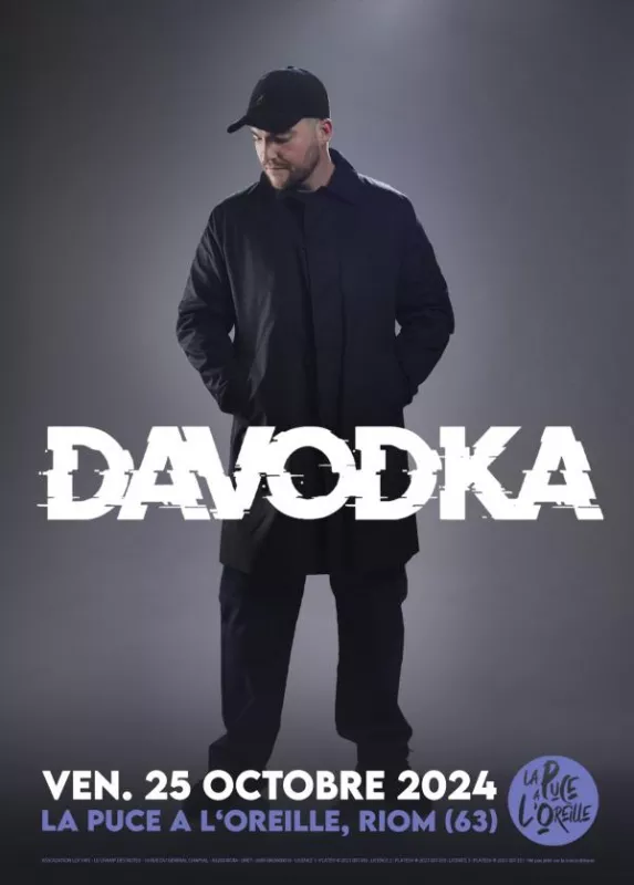 Davodka-Concert Rap à la Puce a l'Oreille