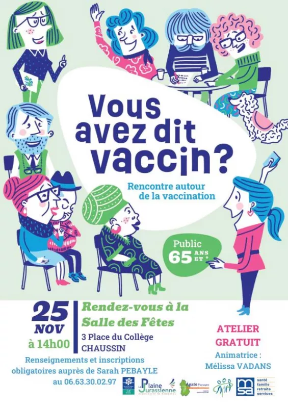 Atelier «Vous Avez Dit Vaccin ?»-Seniors