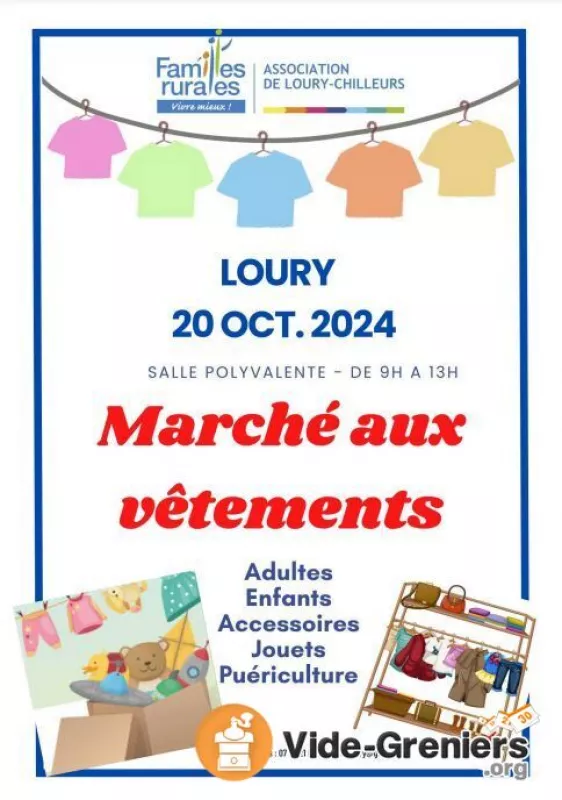 Marché Aux Vêtements Adultes, Enfants, Jouets, Puériculture