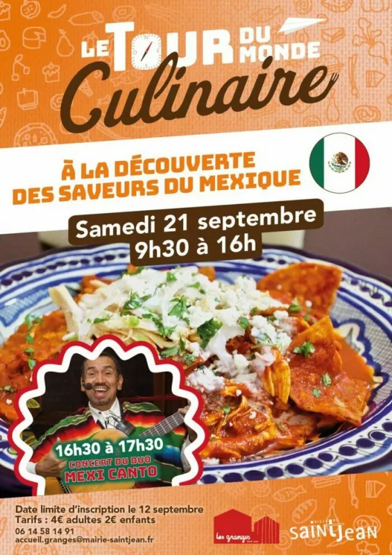 Tour du Monde Culinaire : Saveurs du Mexique