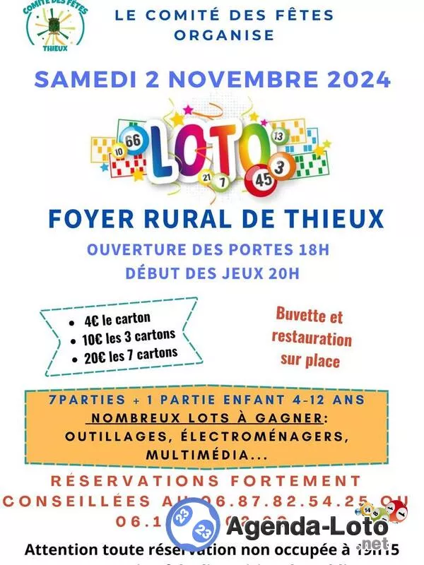 Loto Comité des Fêtes